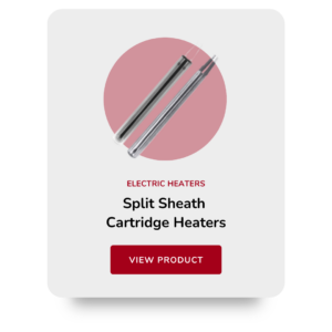 Split Sheath Cartridge Heater